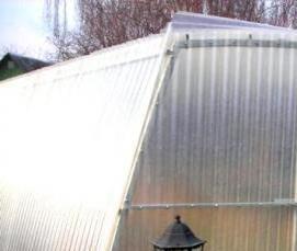 Прозрачный профилированный шифер - модель 3