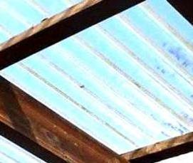 Прозрачный волнистый шифер - вариант 4