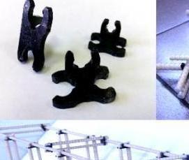 Пружинные фиксаторы арматуры - модель 4