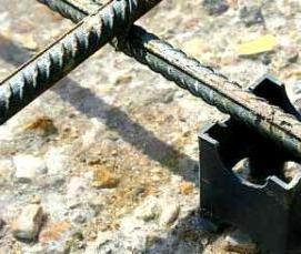 Пружинные фиксаторы арматуры - модель 3