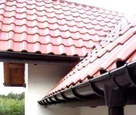 Прямоугольная водосточная система - вариант 1