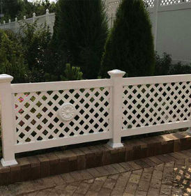 ПВХ забор Эконом