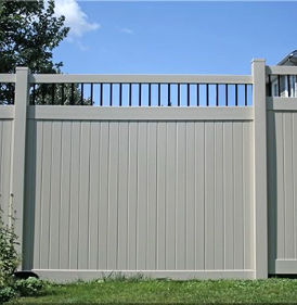 ПВХ забор Люкс