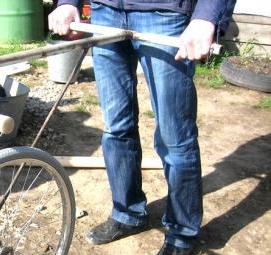 рамы для садовых двухколесных тележек - вариант 2