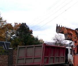 расчистка участка и вывоз мусора - модель 2