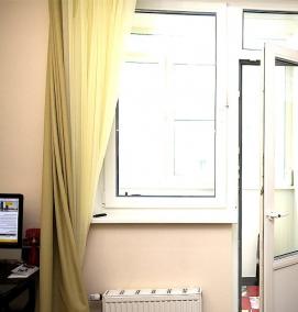 распашные балконные двери - вариант 1