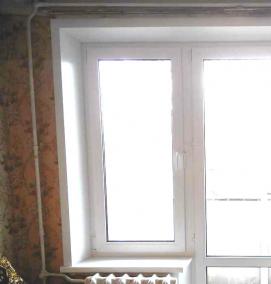 распашные балконные двери - вариант 2