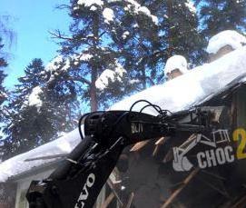 разбор дачного дома и вывоз мусора - тип 2