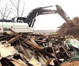 разбор домов с вывозом мусора - вариант 3