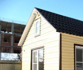 разборная бытовка для дачи - вариант 3