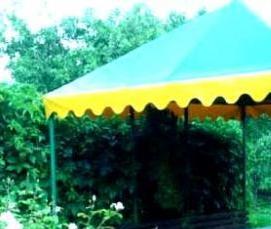 разборные беседки из металла - модель 2