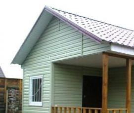 разборный временный дом из 2 бытовок - вариант 4