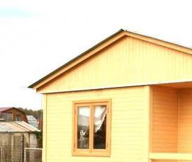 разборный временный дом из 2 бытовок - вариант 3