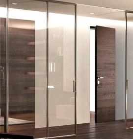 раздвижная дверь трехстворчатая - модель 3