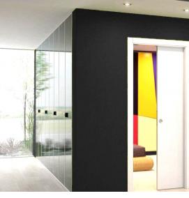 раздвижная дверь трехстворчатая - модель 2