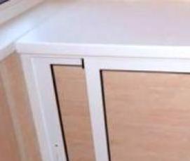 раздвижной подоконник - модель 2