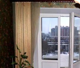 раздвижные балконные двери - вариант 1