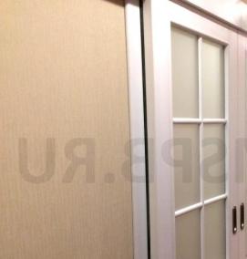 раздвижные двери белые - модель 1