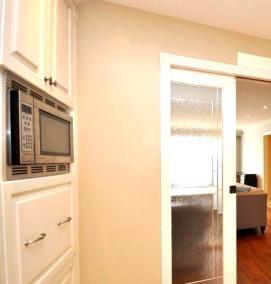 раздвижные двери белые - модель 4