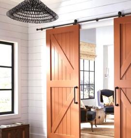 раздвижные двери в стиле лофт - модель 2