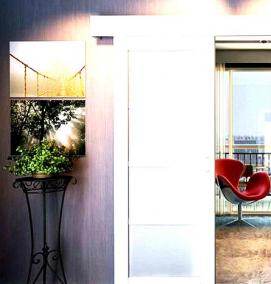 раздвижные металлические двери - модель 3