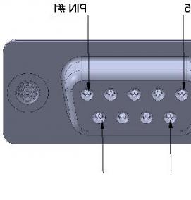 разъем 9 pin - модель 1