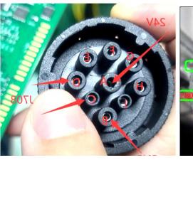 разъем 9 pin - модель 4