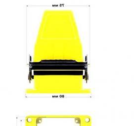 разъем прямоугольный - модель 3