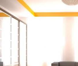 разноуровневые натяжные потолки без гипсокартона - тип 4