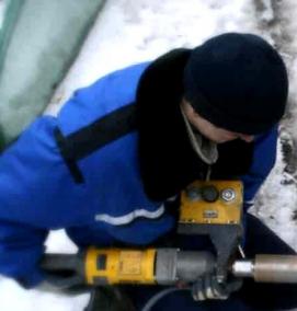 разрушающие испытания бетона - модель 1