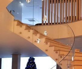 реечное ограждение лестницы - вариант 4