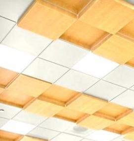 реечный кассетный потолок - модель 1