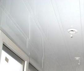 реечный потолок 100 мм - вариант 4