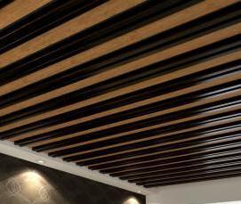 реечный потолок 150 мм - тип 2