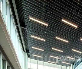 реечный потолок 30 мм - тип 4