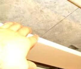 реечный потолок 84 мм - вариант 2