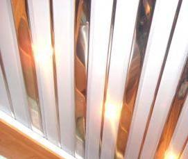 реечный потолок без вставок - вариант 2