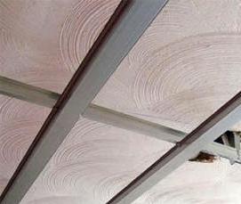 реечный потолок наружный - тип 1