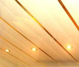 реечный потолок наружный - тип 4