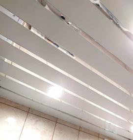 реечный потолок - тип 2