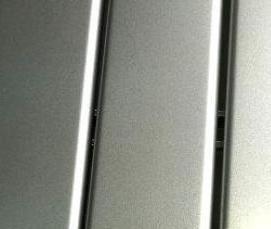 реечный потолок золотой - тип 3