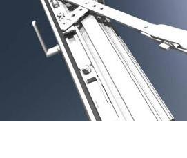 регулировка раздвижных алюминиевых окон - тип 2