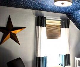 рельефные натяжные потолки - модель 4