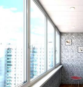 ремонт балкона в квартире - модель 2