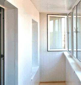 ремонт балконов и лоджий под ключ - тип 1