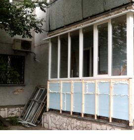 ремонт балконов и лоджий под ключ - тип 4