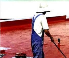 ремонт битумной кровли - вариант 3