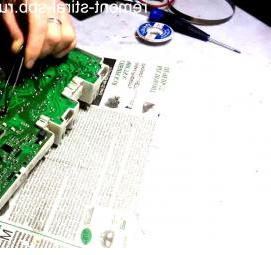 ремонт блоков стиральных машин - вариант 1