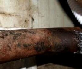 ремонт чугунной канализации - модель 4