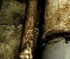 ремонт чугунной канализации - модель 3